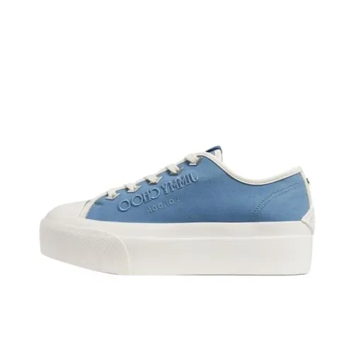 Jimmy Choo Skateboard Shoes Women's Low-Top Blue