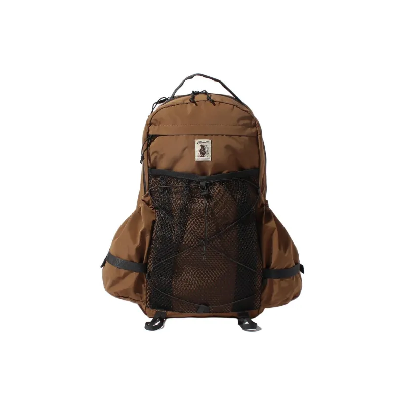 COBMASTER Nylon Outdoor Mountaineering Bag Backpack Medium Size Unisex Light Brown/Black-0