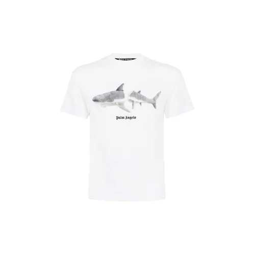 Palm Angels Shark T-Shirt White