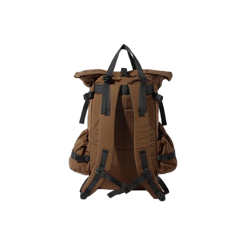 COBMASTER Nylon Outdoor Mountaineering Bag Backpack Unisex Light Brown & Black-2