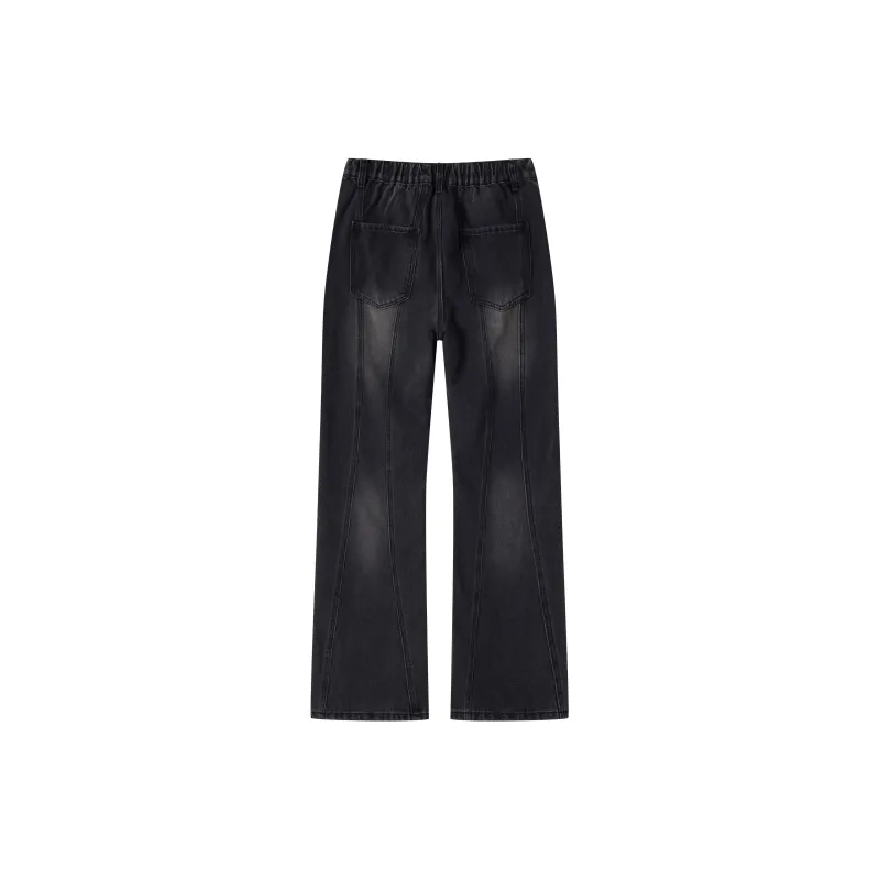 PAINT STAIN Jeans Unisex Yellow Mud-17
