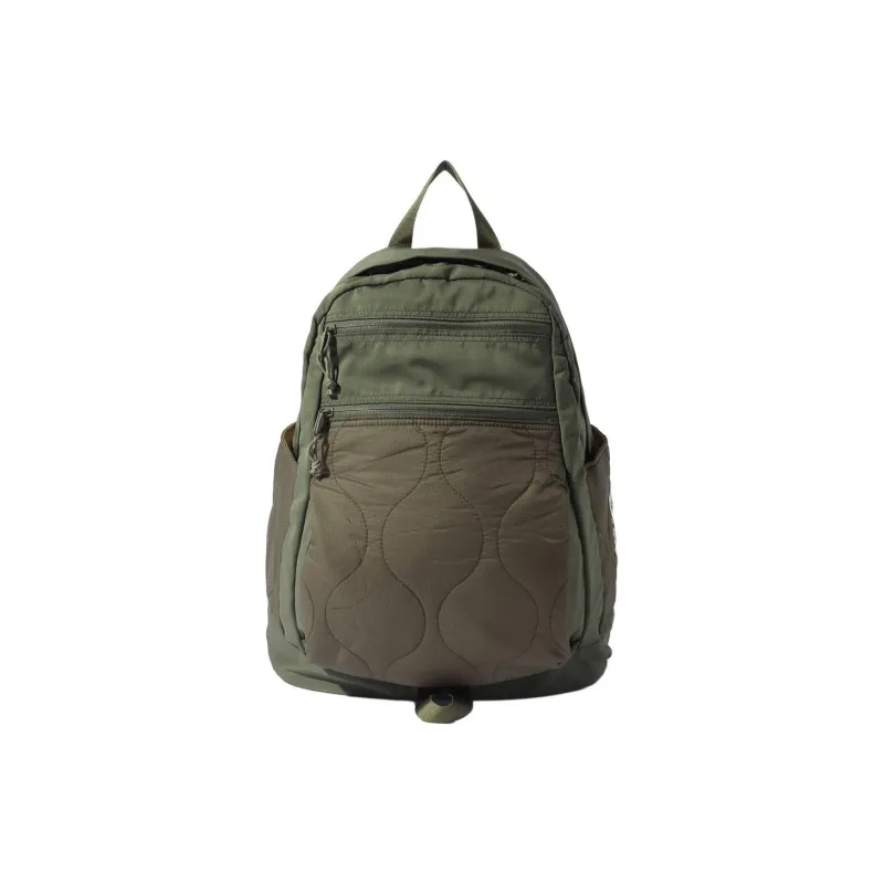 COBMASTER Nylon Backpack Unisex Khaki/Brick/Black-0