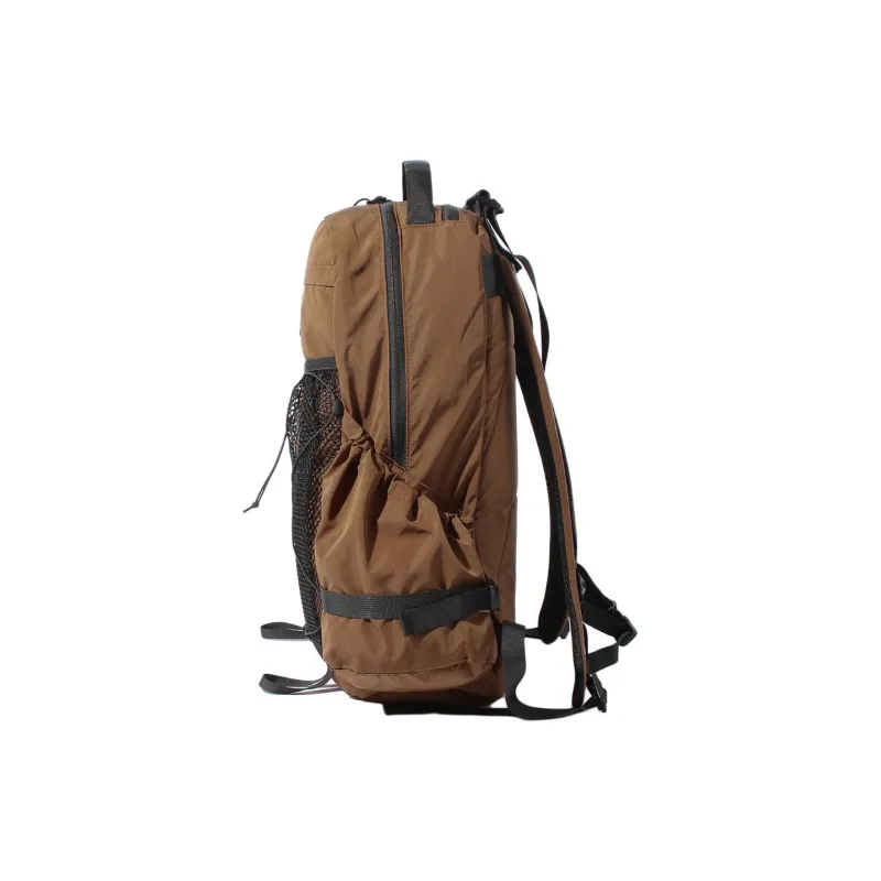 COBMASTER Nylon Outdoor Mountaineering Bag Backpack Medium Size Unisex Light Brown/Black-1