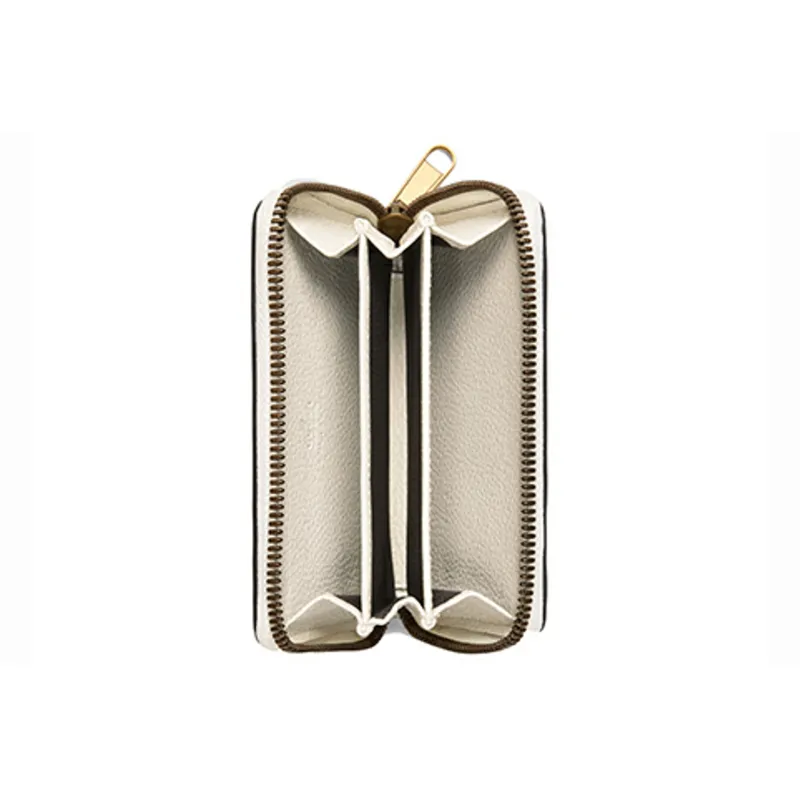 GUCCI Leather Wallet Unisex White-3