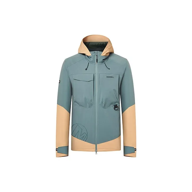 MERRELL Windproof Thermal Windbreaker Jacket Unisex Army Green-2