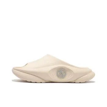 361° Slip Resistant Abrasion Resistant Slide Slippers Men's Beige Gray