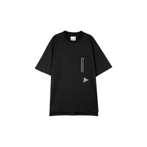 And Wander T-Shirts Men Black