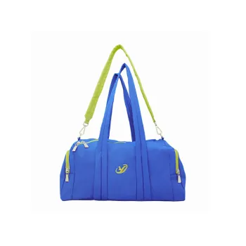 YOOLO Three proof Fabric Shoulder Bag Crossbody Bag Handbag Gym Bag Travel Bag Large Size Women's Blue Yellow