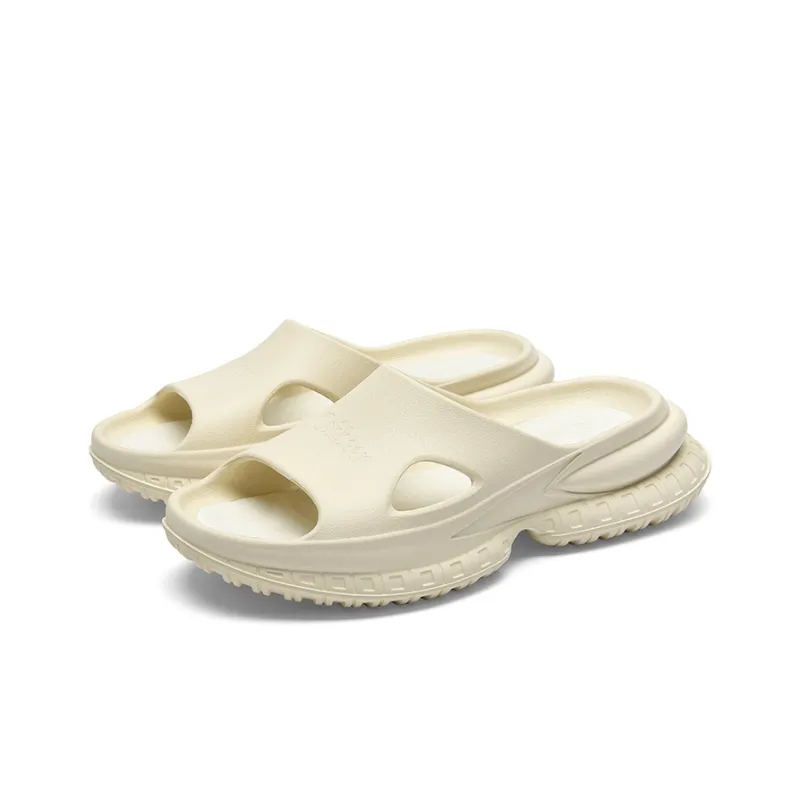 Cabbeen EVA Cut-Out Quick Dry Slide Slippers Men's Black-7