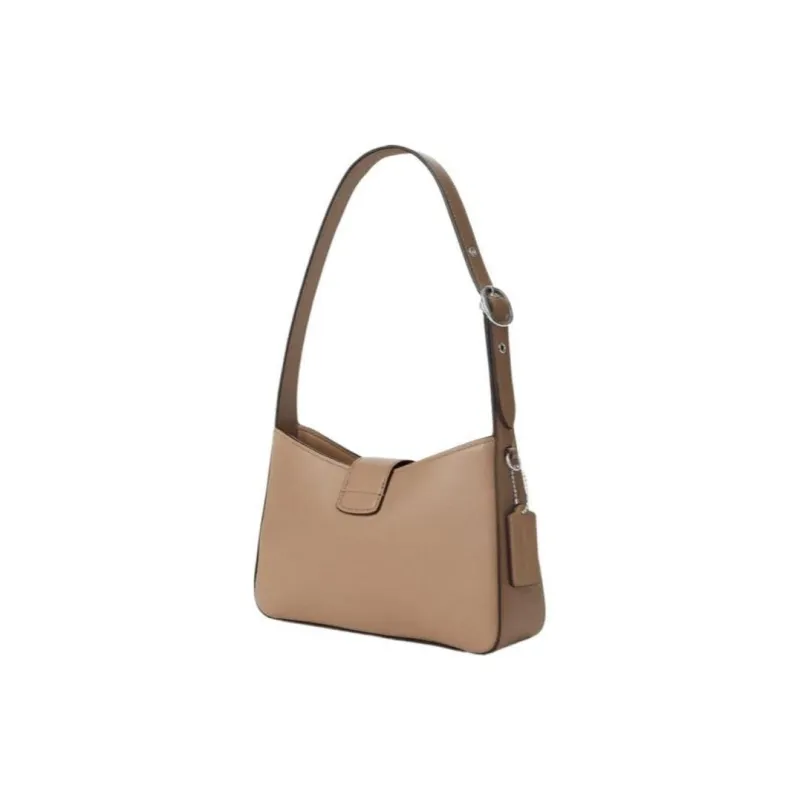 COACH Eliza Cow Leather Shoulder Bag Handbag Shoulder Bag Women's Camel-2