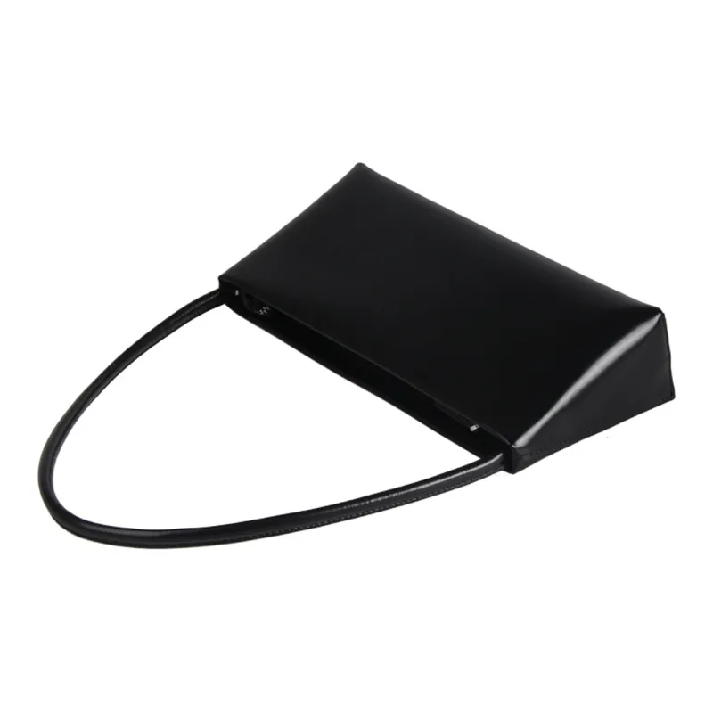 YOCAMU Cow Leather Shoulder Bag, Baguette Bag, Crossbody Bag, Handbag Women's Red/Black/Brown-10