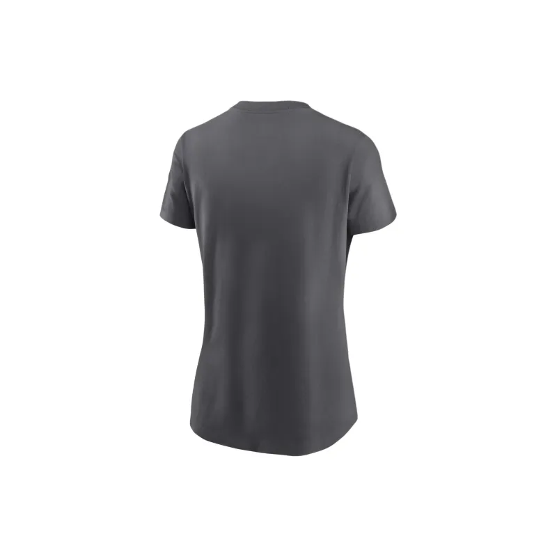 Nike T-Shirt Women's Gray Washington Nationals-1