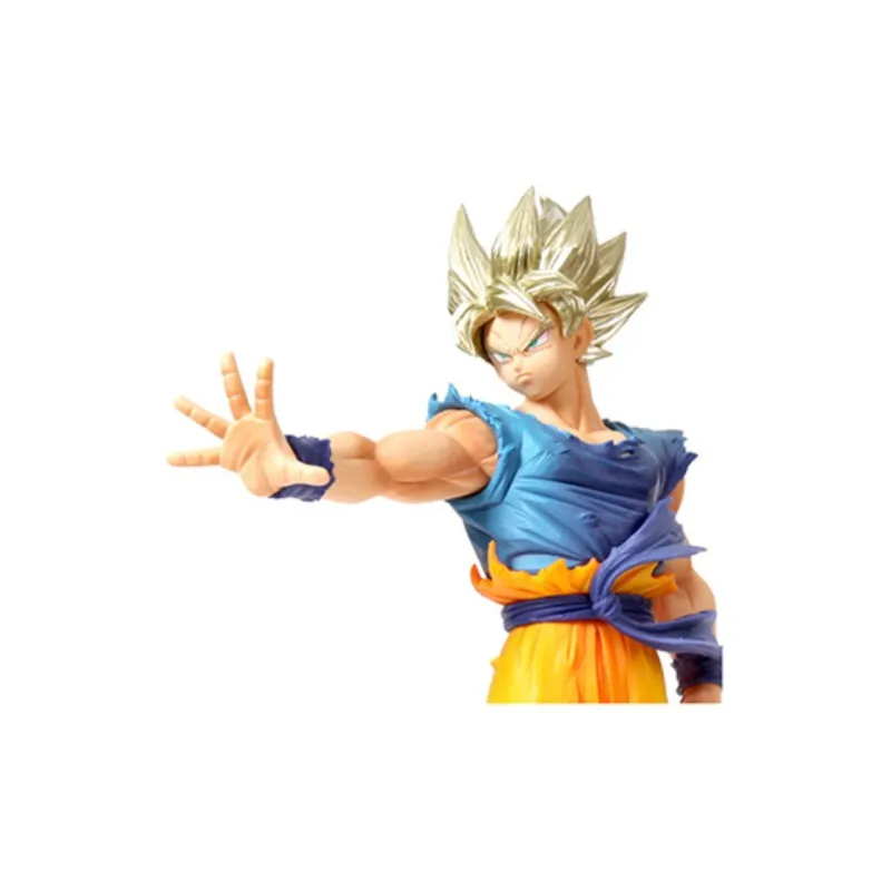 BANPRESTO Sun Wukong Glasses Factory Dragon Ball Super Saiyan Kamehameha & Super Saiyan Special Version Scale Figures-7