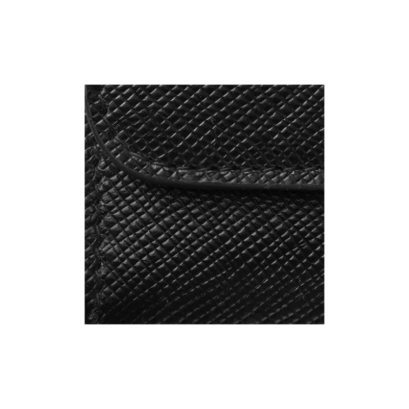 CARTIER Calfskin Wallet Mini Women's Black-4