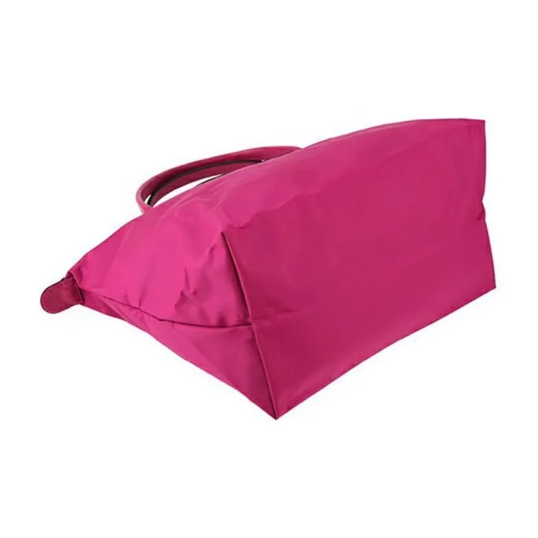 LONGCHAMP Le Pliage Fabric Shoulder Bag Women's Fuchsia-3