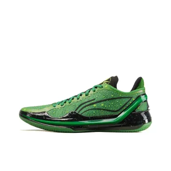 LINING Blade 4V2 Basketball Shoes Men Low Top Grass Green/Scallion Green