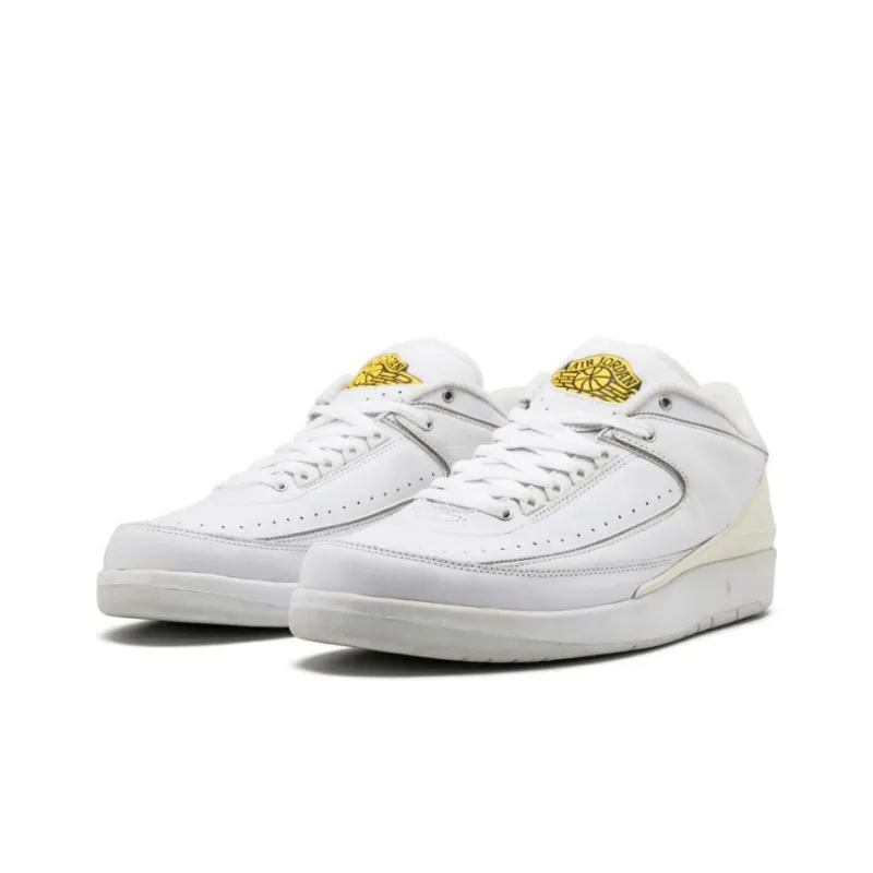 Jordan 2 Retro Low White Varsity Maize-2