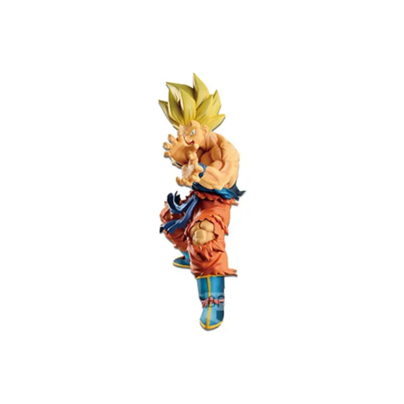 BANPRESTO Sun Wukong Glasses Factory Dragon Ball Super Saiyan Kamehameha & Super Saiyan Special Version Scale Figures-8