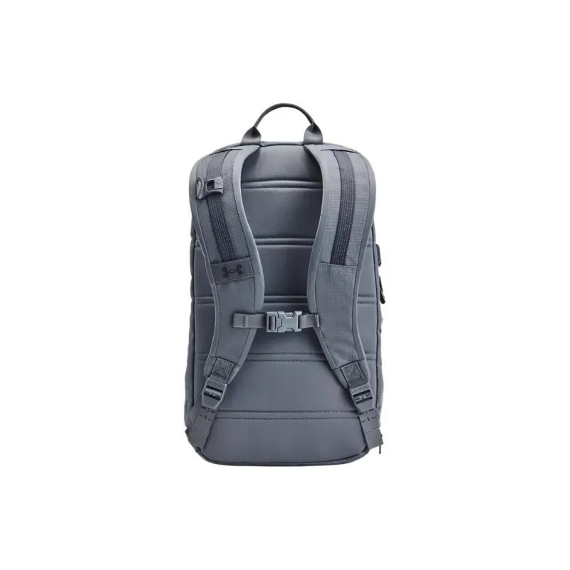 Under Armour PU With Polyester Backpack Unisex Gray-1