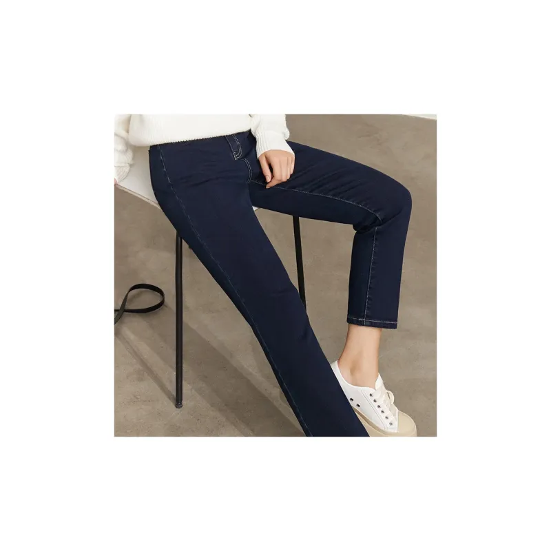 AMII Jeans Women's Dark Denim Blue-4
