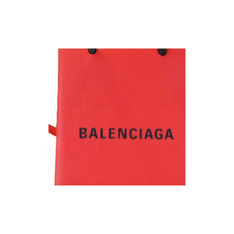 Balenciaga Cow Leather Crossbody Bag, Shoulder Bag, Handbag Women's Red-5