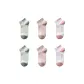 6 Pack (2 Light Green+2 Light Gray+2 White)