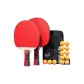 [Samsung]Long Handle+Short Handle Mixed Grip 1 Pair (Includes Racket Bag+Yellow Samsung Balls*13+Edge Strips*2)
