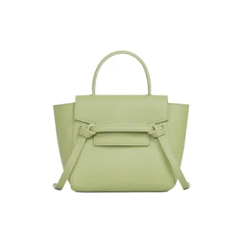 CELINE Belt Grained Calfskin Catfish Bag Shoulder Bag Crossbody Bag Handbag Pico Women's Multicolor