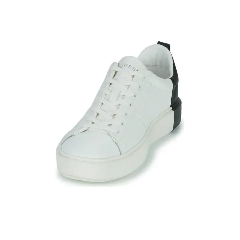 GUESS New Vice Low Top Skateboard Shoes Men's White-5