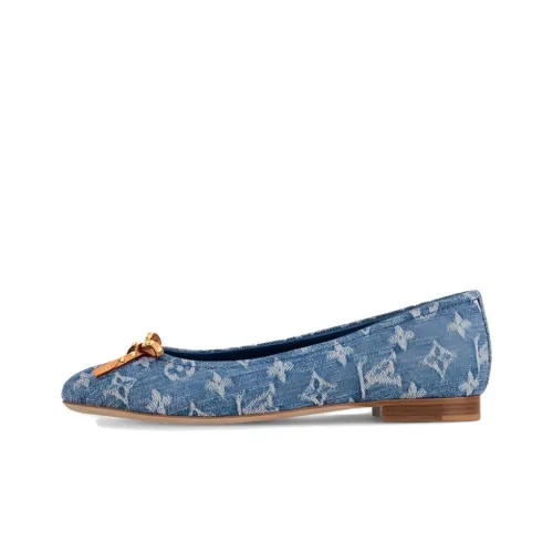 LOUIS VUITTON Nina Women's Casual Shoes Women's Blue