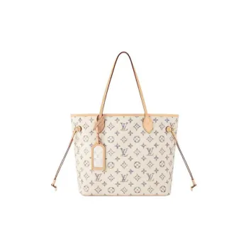 LOUIS VUITTON Neverfull Mm Multicolor Beige