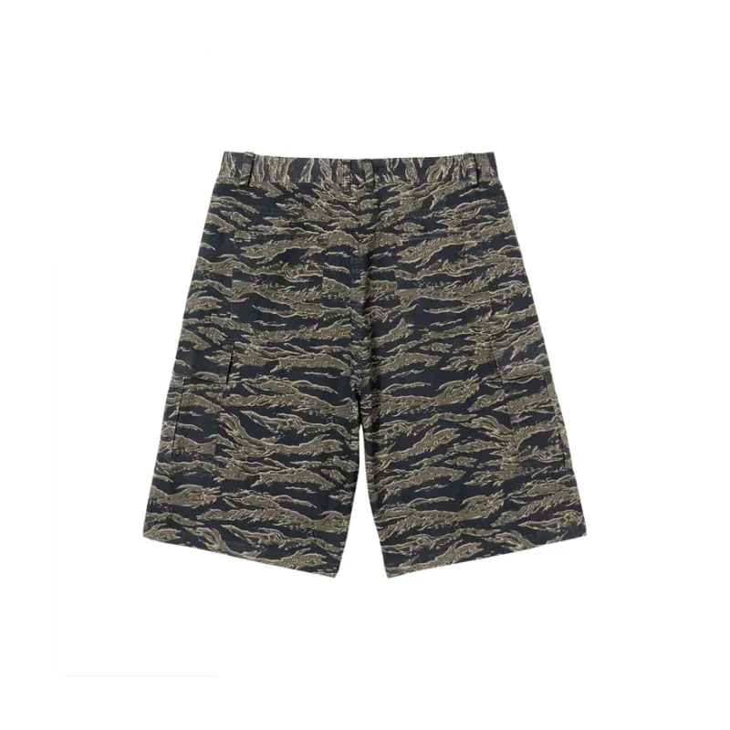 LOOKUN Casual Shorts Unisex Green-1