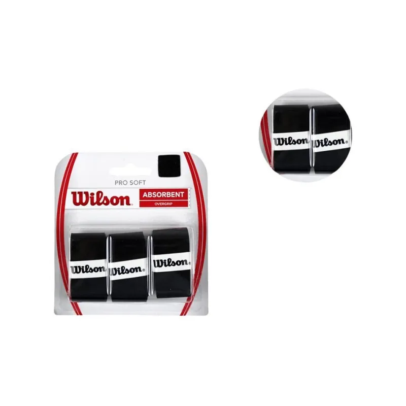 Wilson Badminton Grip Tape PU Thin 3 Pcs-16