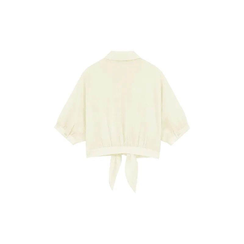 ELF SACK Chiffon Shirts Women's-5