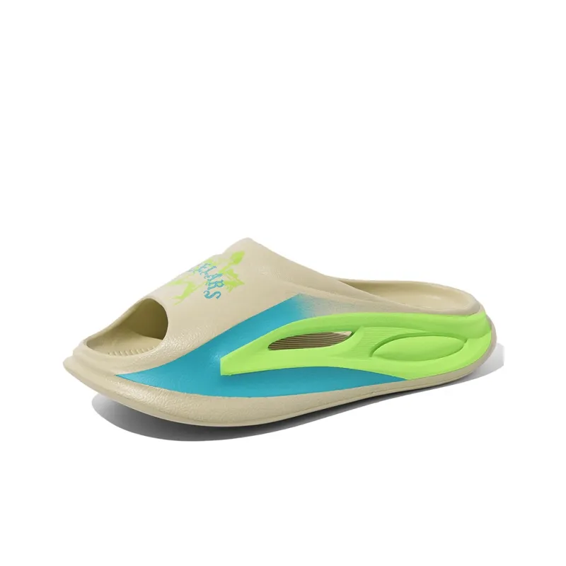 TCELLARS Graffiti Quiet Slip Resistant Odor Resistant Abrasion Resistant Quick Dry Antibacterial Slide Slippers Unisex-2