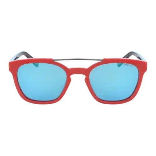 NAUTICA Aviator Sunglasses Men's Red