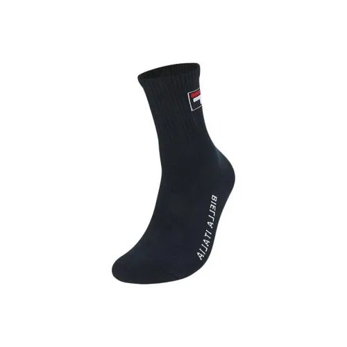 FILA Mid Calf Socks Men's 1 Pack Legend Blue