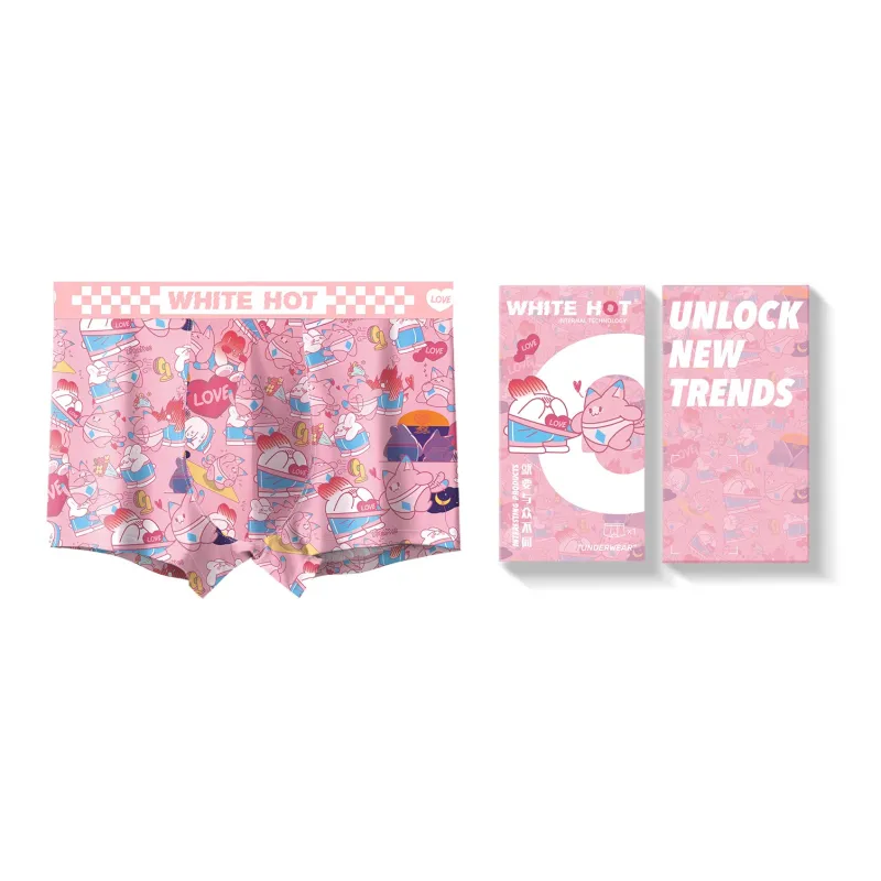 WHITE HOT Underpants Unisex 3 Pack-106
