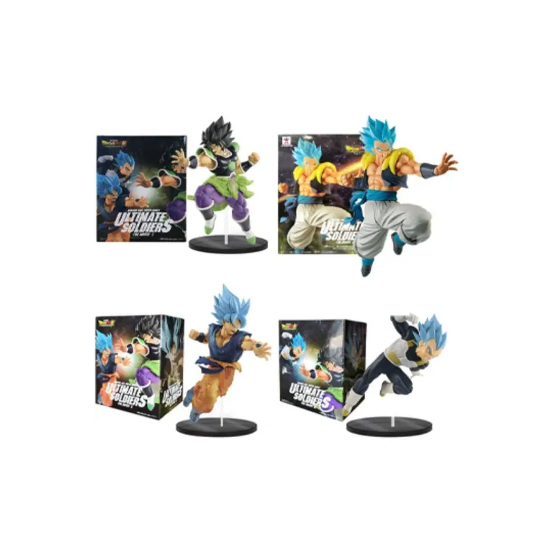 BANPRESTO Dragon Ball Super The Movie Ultimate Soldiers The Movie Volume 1 Rage Mode Broly Figure Green-4