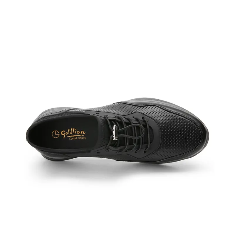 GOLDLION Low Top Casual Shoes Men's Black-2