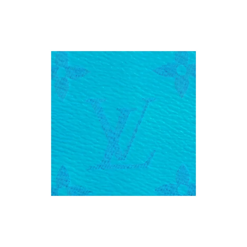 LOUIS VUITTON Pocket Organizer Monogram Eclipse Lagoon Blue-4