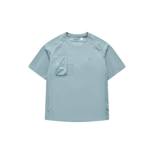 FILA FUSION T-Shirts Men Uniform Blue