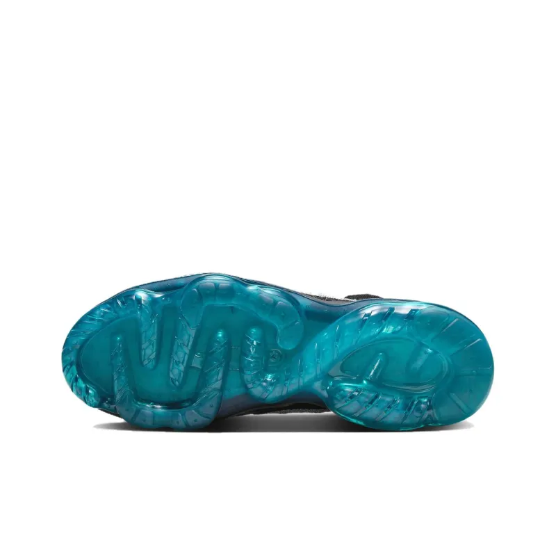 Nike Air VaporMax 2023 Flyknit Black Rapid Teal Aquamarine Metallic Silver Women's-5