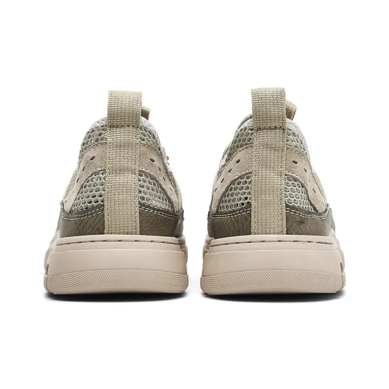 HLA Casual Shoes Men Low Top Sand/Black-10