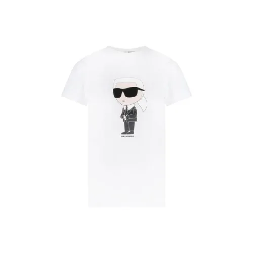 KARL LAGERFELD Ikonik Organic-cotton T-shirt