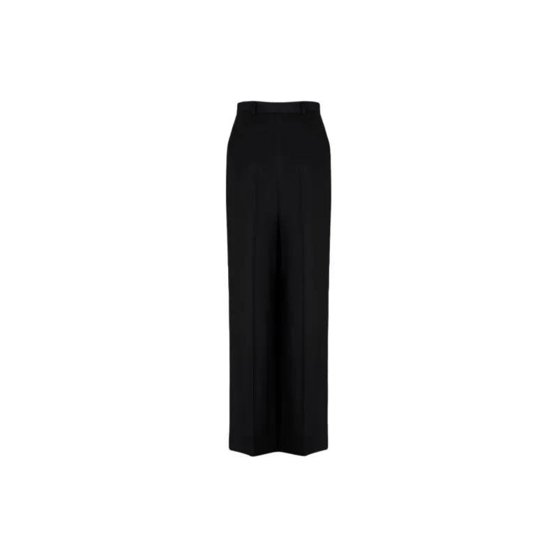 Sonia Rykiel Straight Wool Tailored Trousers-1