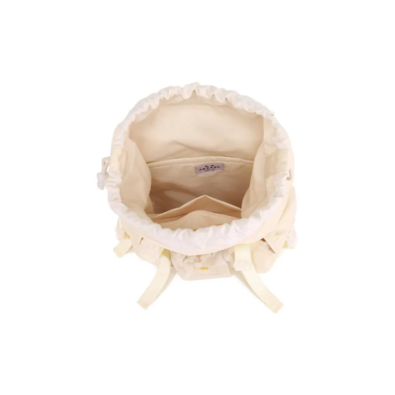 NOXXON Nylon Backpack Large Size Women's Custard-3