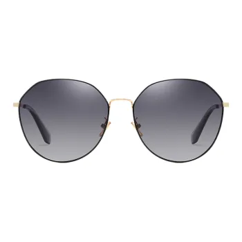 Thunder Pailong Metal Irregular Shape Sunglasses Unisex