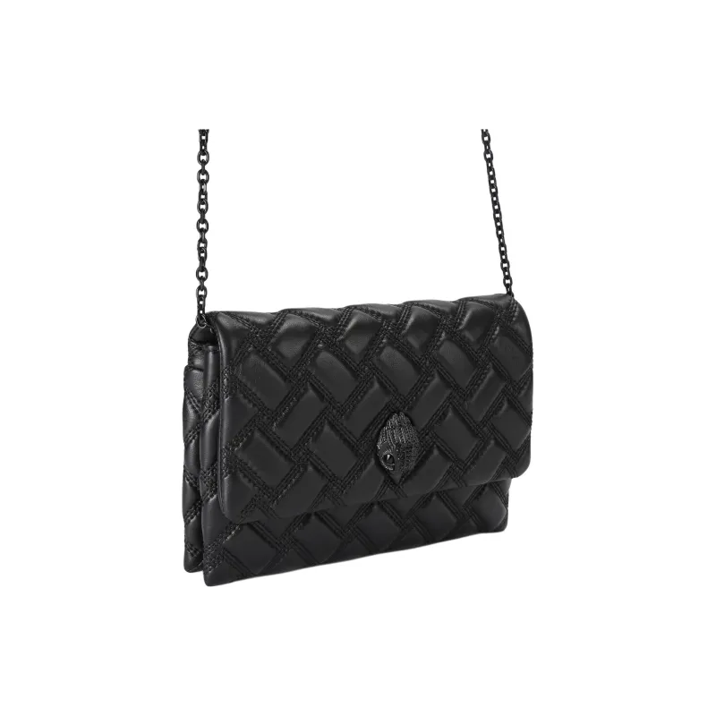 Kurt Geiger London Leather Shoulder Bag Crossbody Bag Women's Black-1