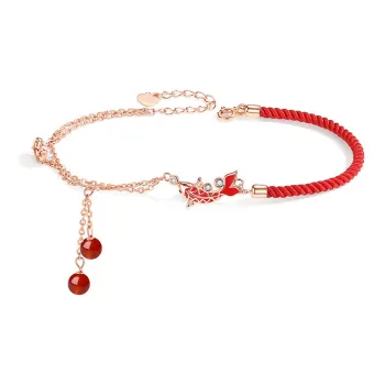 Fu Ru Ji S925 Silver Anklets Women's